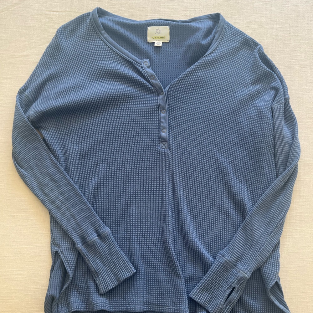 Aerie Waffle Long Sleeve